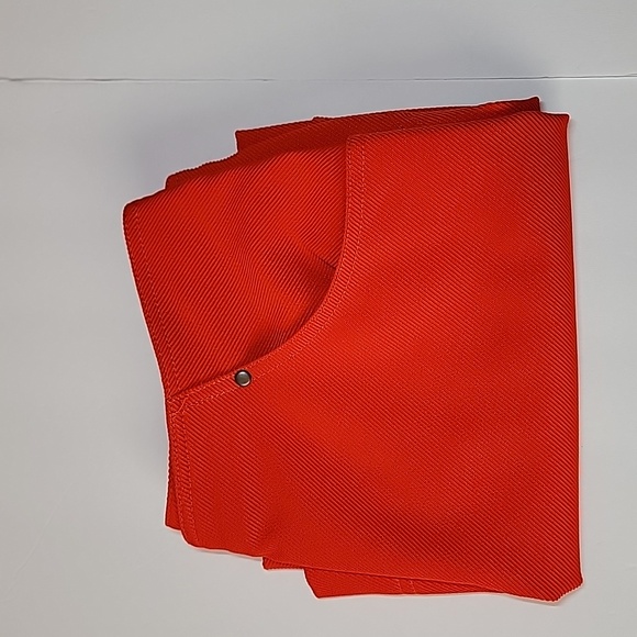 URBAN OUTFITTERS ASHLEY PELMIT ORANGE FITTED MINI SKIRT/ S-P. - Picture 9 of 16